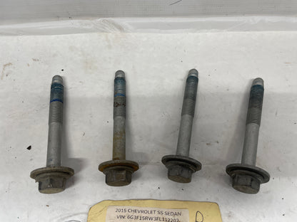 2015 Chevy SS Sedan Rear Suspension Sub Frame Cradle Bolts Hardware OEM