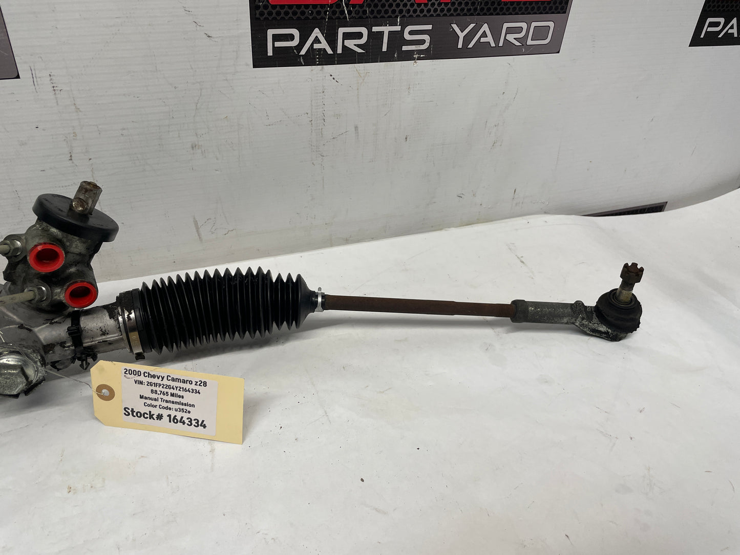 2000 Chevy Camaro Z28 Power Steering Rack and Pinion Gear OEM - Day's Parts Yard