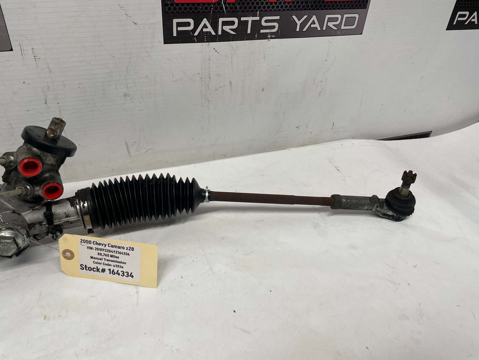 2000 Chevy Camaro Z28 Power Steering Rack and Pinion Gear OEM - Day's Parts Yard