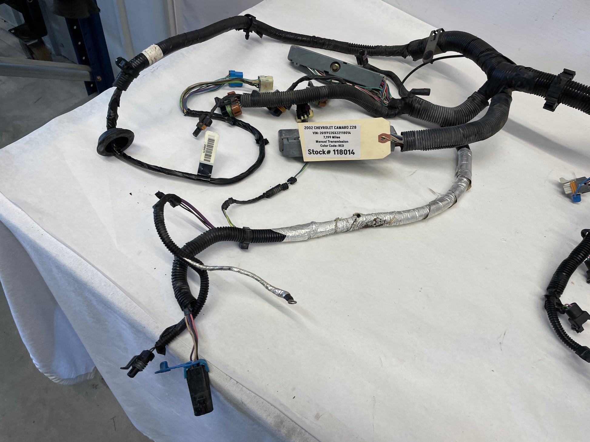 2002 Chevy Camaro Z28 Engine Motor Transmission Wire Wiring Harness OEM - Day's Parts Yard