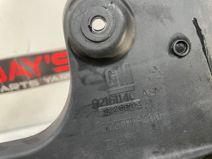 2013 Chevy Caprice PPV RH & LH Rear Bumper Guide Brackets Supports Mounts OEM