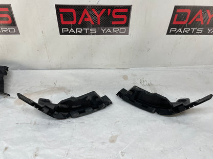 2013 Chevy Caprice PPV RH & LH Rear Bumper Guide Brackets Supports Mounts OEM