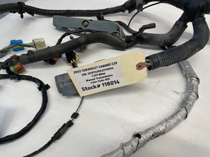 2002 Chevy Camaro Z28 Engine Motor Transmission Wire Wiring Harness OEM - Day's Parts Yard
