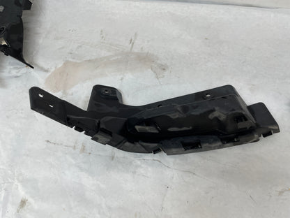 2013 Chevy Caprice PPV RH & LH Rear Bumper Guide Brackets Supports Mounts OEM