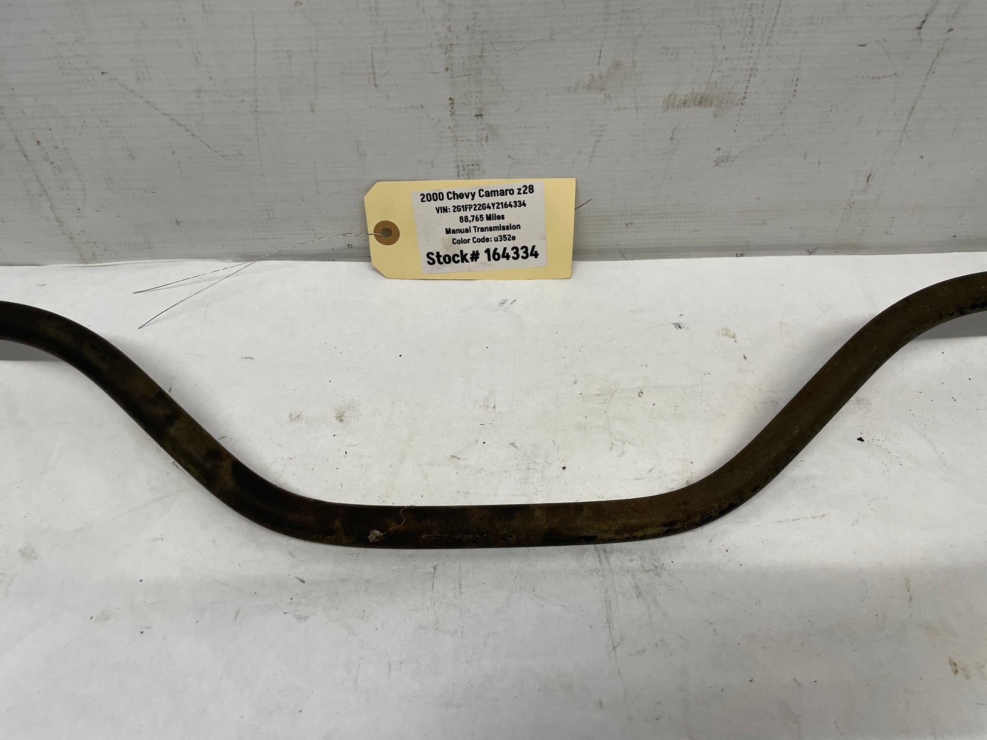 2000 Chevy Camaro Z28 Rear Suspension Stabilizer Sway Bar OEM - Day's Parts Yard