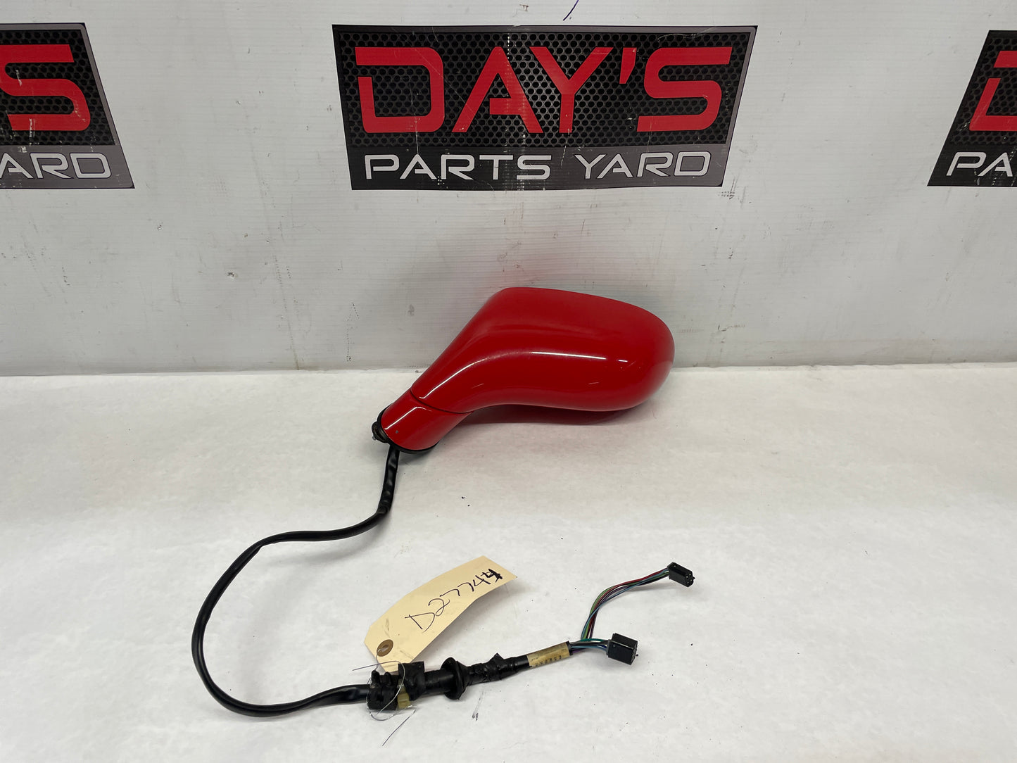 1999 Chevy C5 Corvette LH Driver Exterior Out Side Mirror Memory Red OEM - Day's Parts Yard