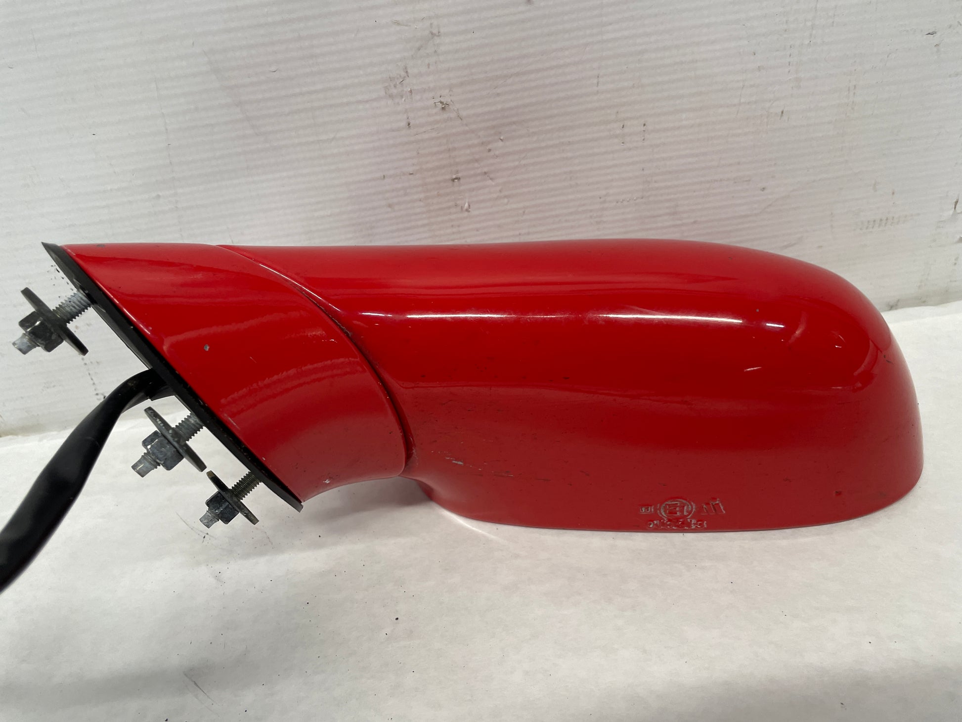 1999 Chevy C5 Corvette LH Driver Exterior Out Side Mirror Memory Red OEM - Day's Parts Yard