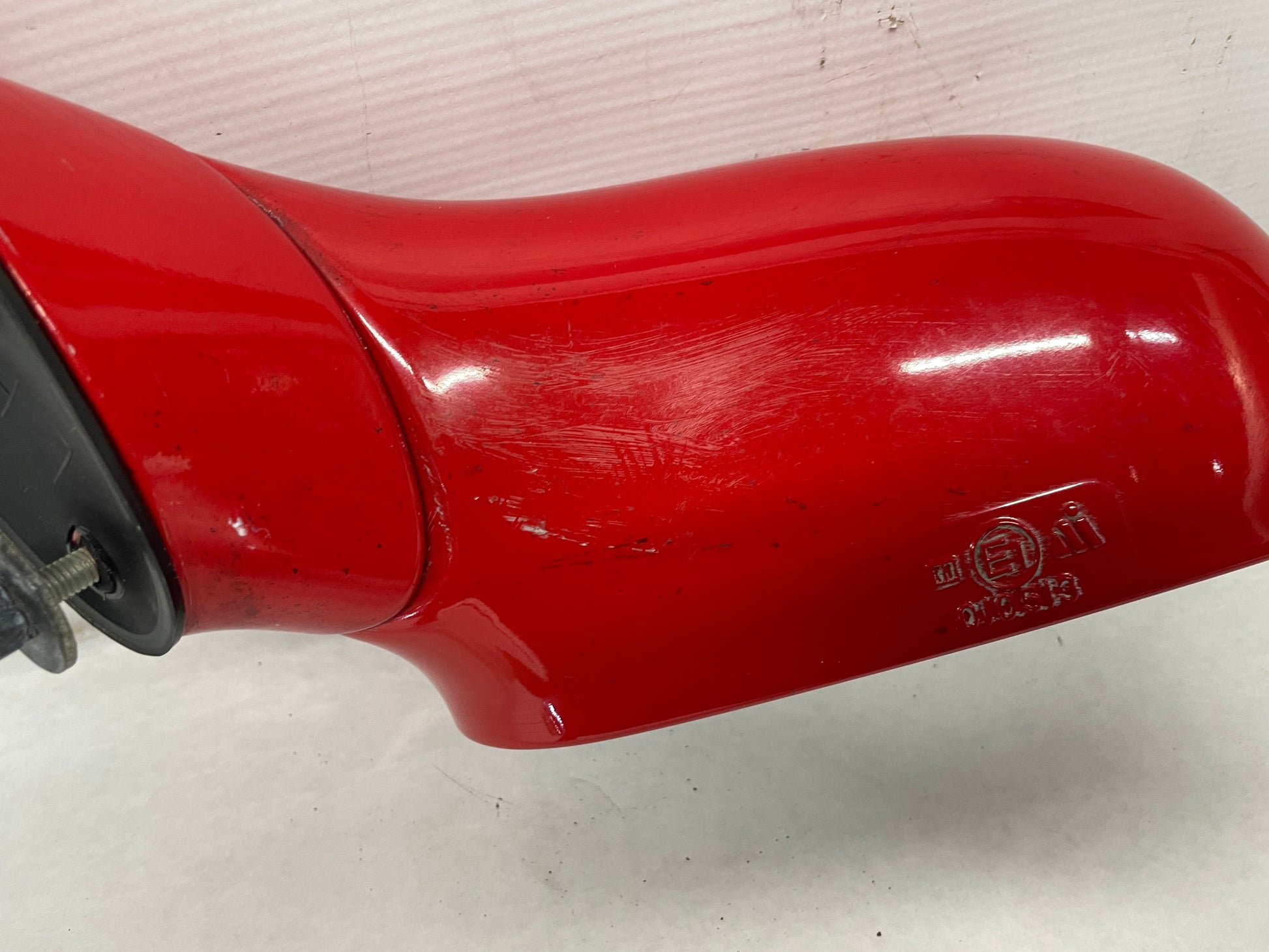 1999 Chevy C5 Corvette LH Driver Exterior Out Side Mirror Memory Red OEM - Day's Parts Yard