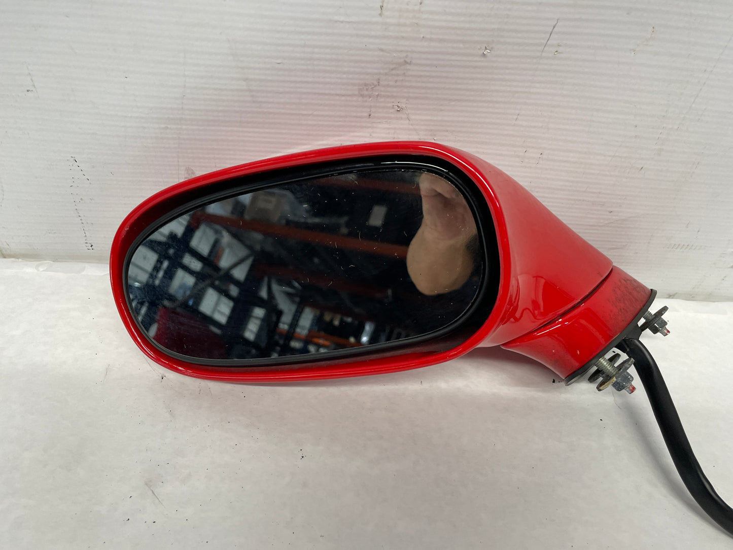 1999 Chevy C5 Corvette LH Driver Exterior Out Side Mirror Memory Red OEM - Day's Parts Yard