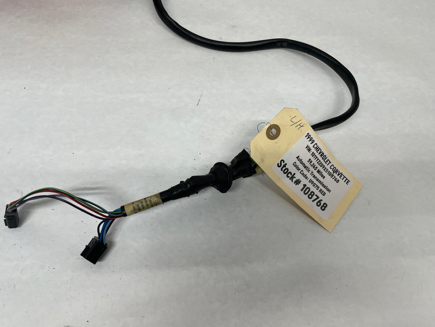 1999 Chevy C5 Corvette LH Driver Exterior Out Side Mirror Memory Red OEM - Day's Parts Yard