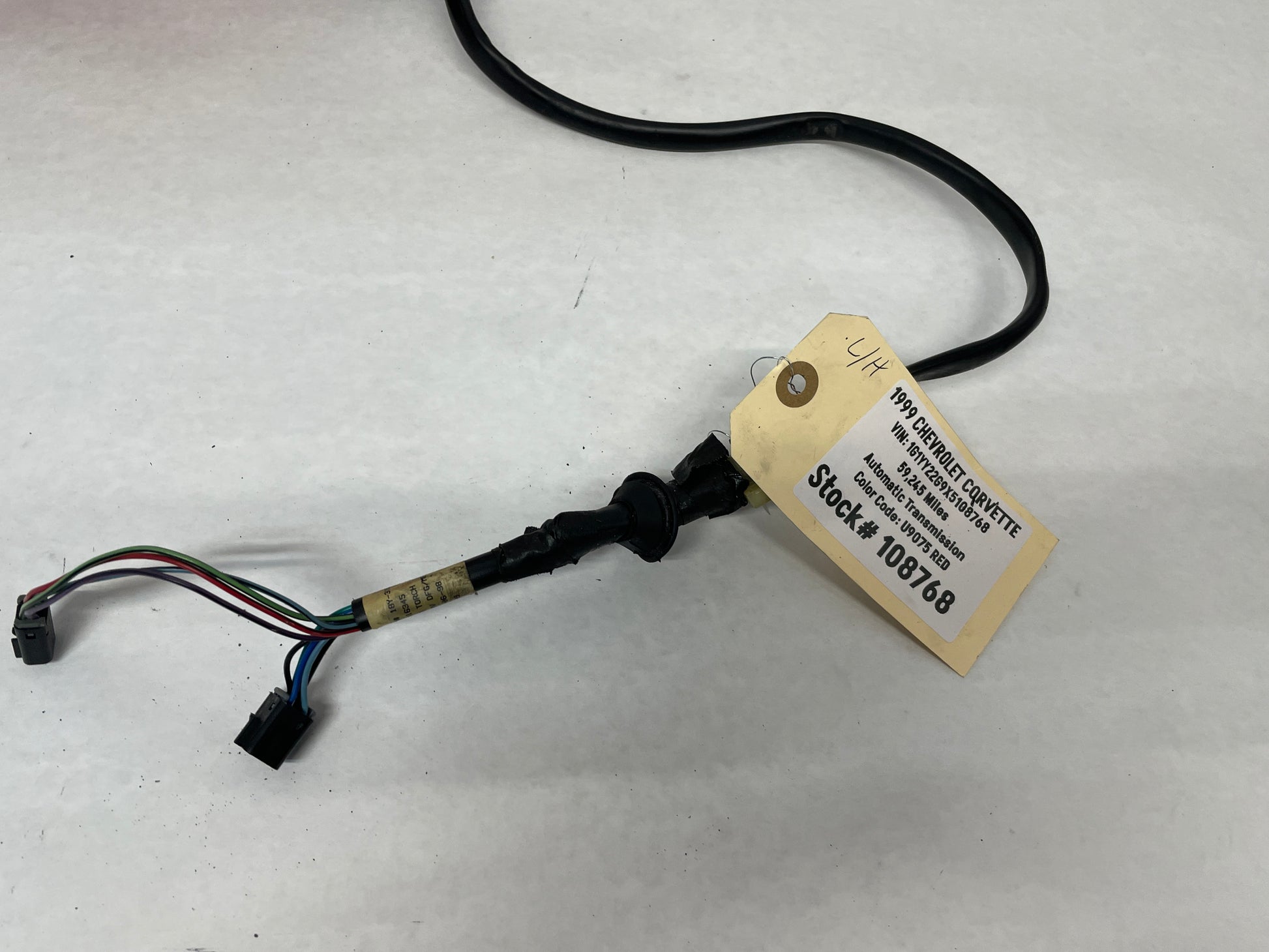 1999 Chevy C5 Corvette LH Driver Exterior Out Side Mirror Memory Red OEM - Day's Parts Yard