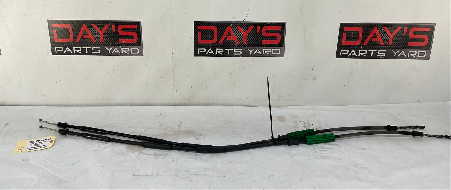 2013 Chevy Caprice PPV Rear Parking Emergency Brake Cables OEM