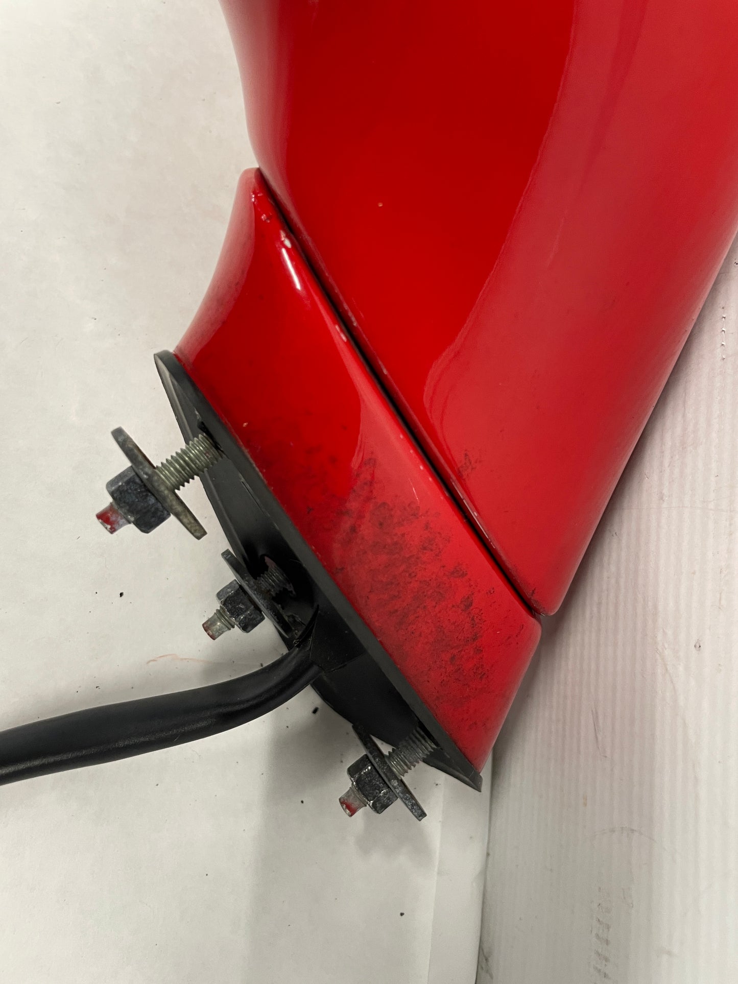 1999 Chevy C5 Corvette LH Driver Exterior Out Side Mirror Memory Red OEM - Day's Parts Yard