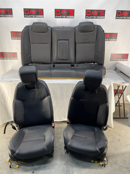 2009 Pontiac G8 GT Seats Front & Rear Black Leather OEM