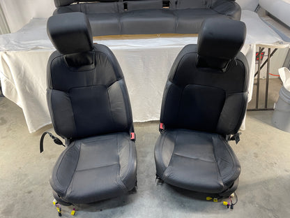 2009 Pontiac G8 GT Seats Front & Rear Black Leather OEM