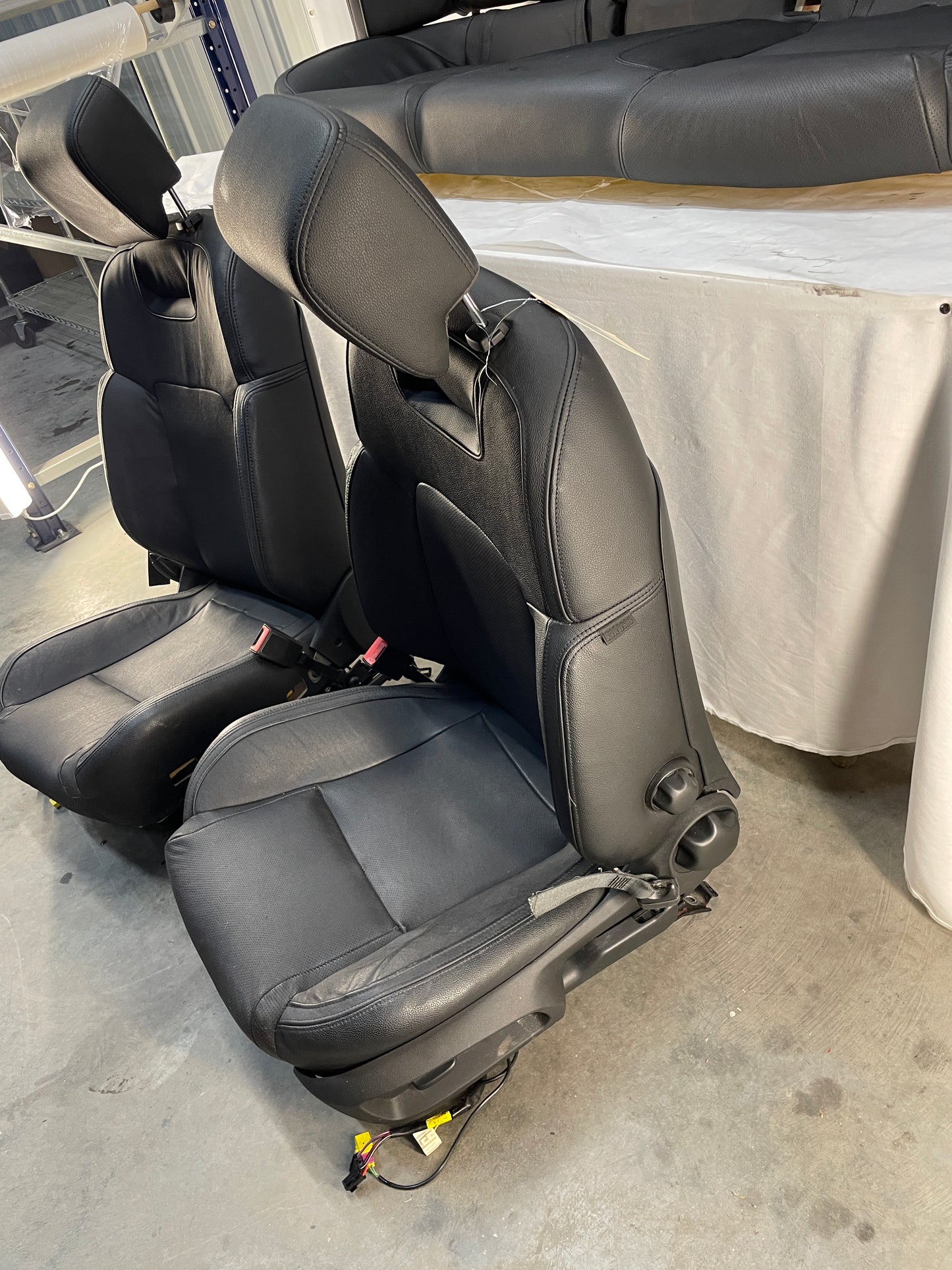 2009 Pontiac G8 GT Seats Front & Rear Black Leather OEM