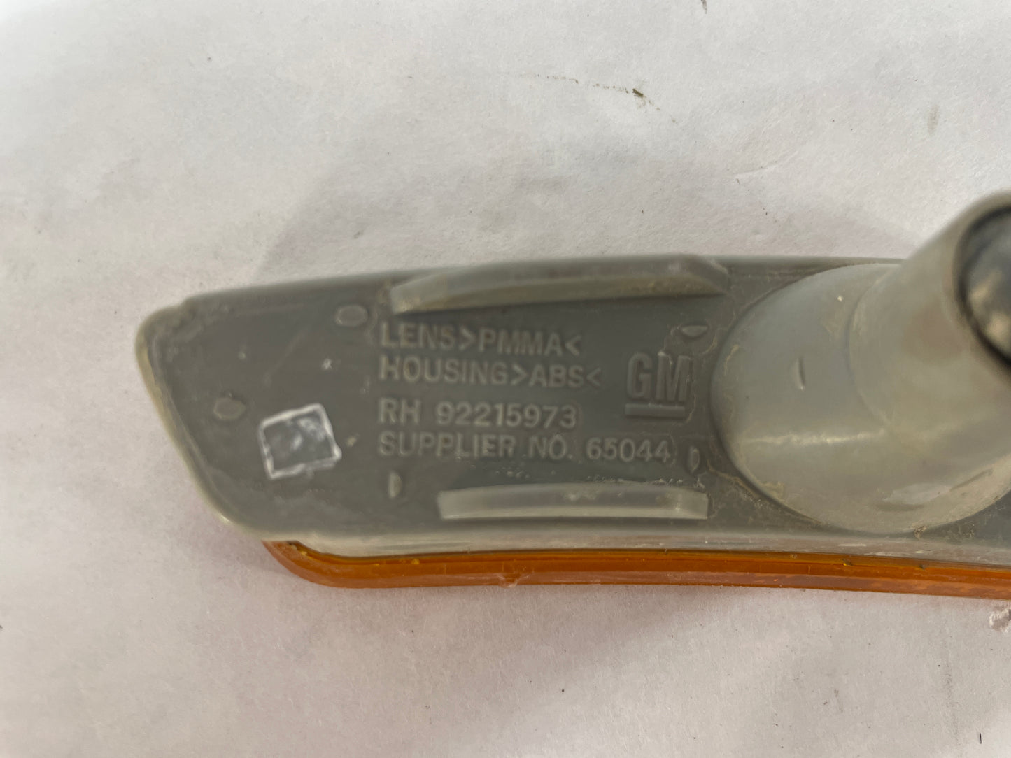 2009 Pontiac G8 GT RH & LH Side Marker Light Lamp OEM