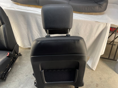 2009 Pontiac G8 GT Seats Front & Rear Black Leather OEM