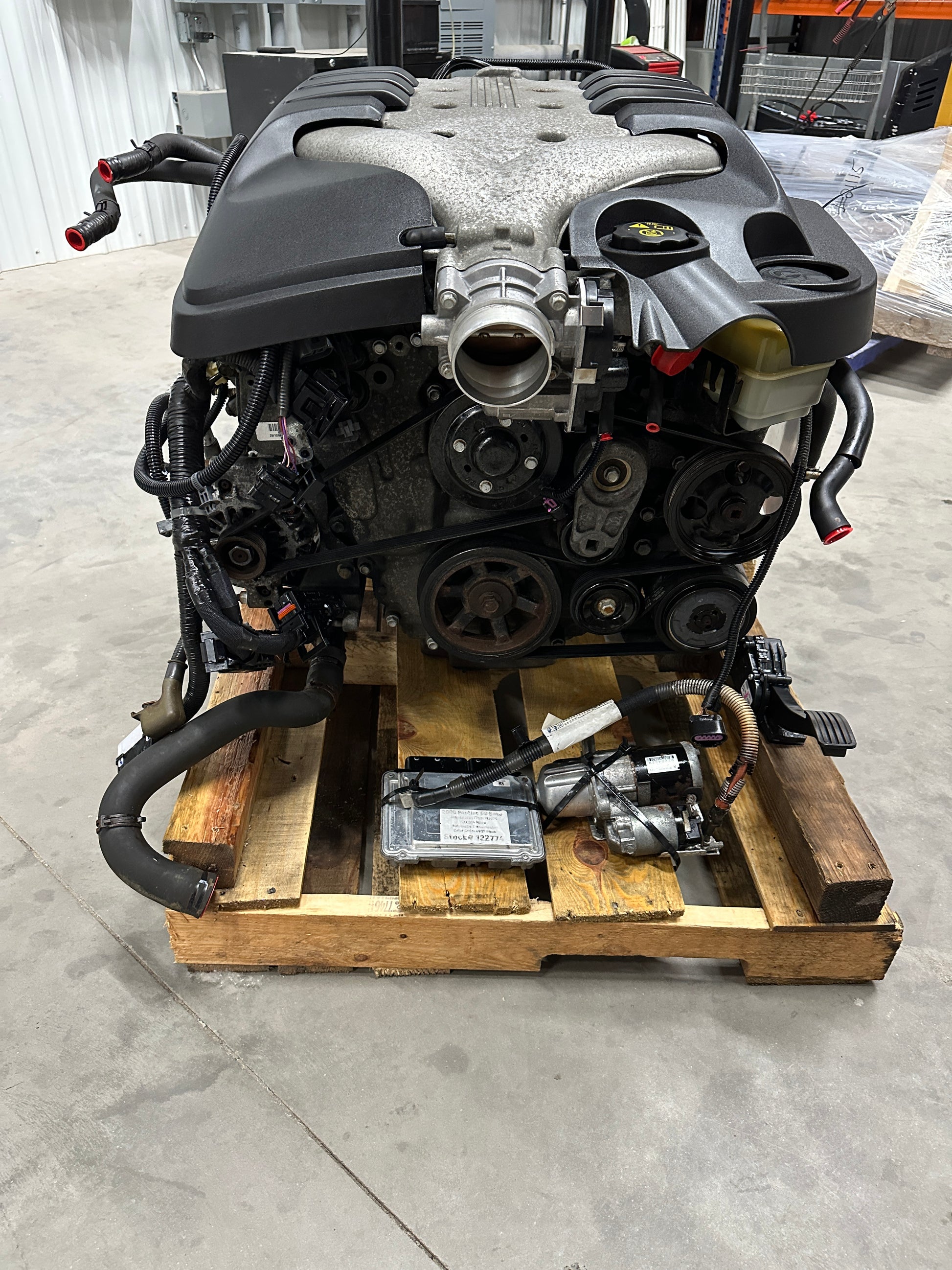 Pontiac G8 Base 3.6L LY6 V6 Engine Motor Assembly 77k - Day's Parts Yard