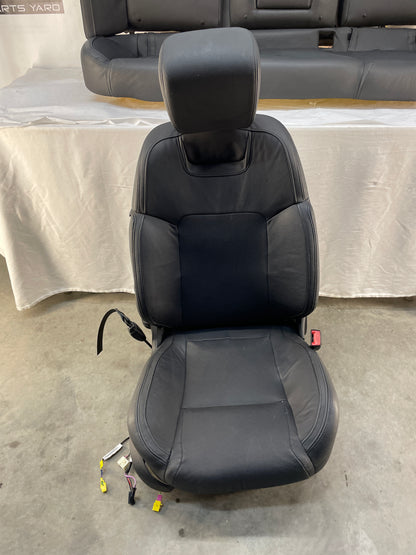 2009 Pontiac G8 GT Seats Front & Rear Black Leather OEM