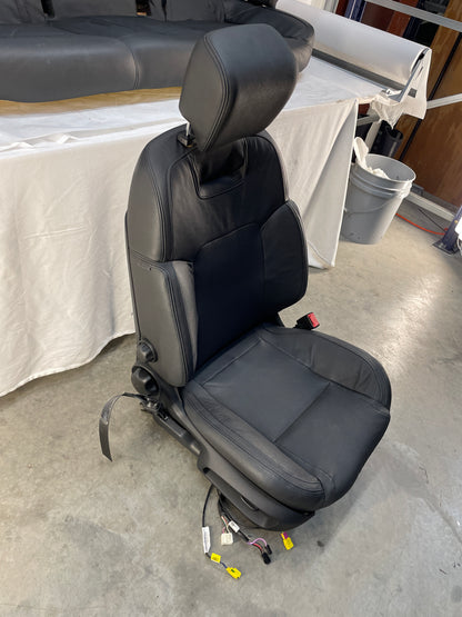 2009 Pontiac G8 GT Seats Front & Rear Black Leather OEM