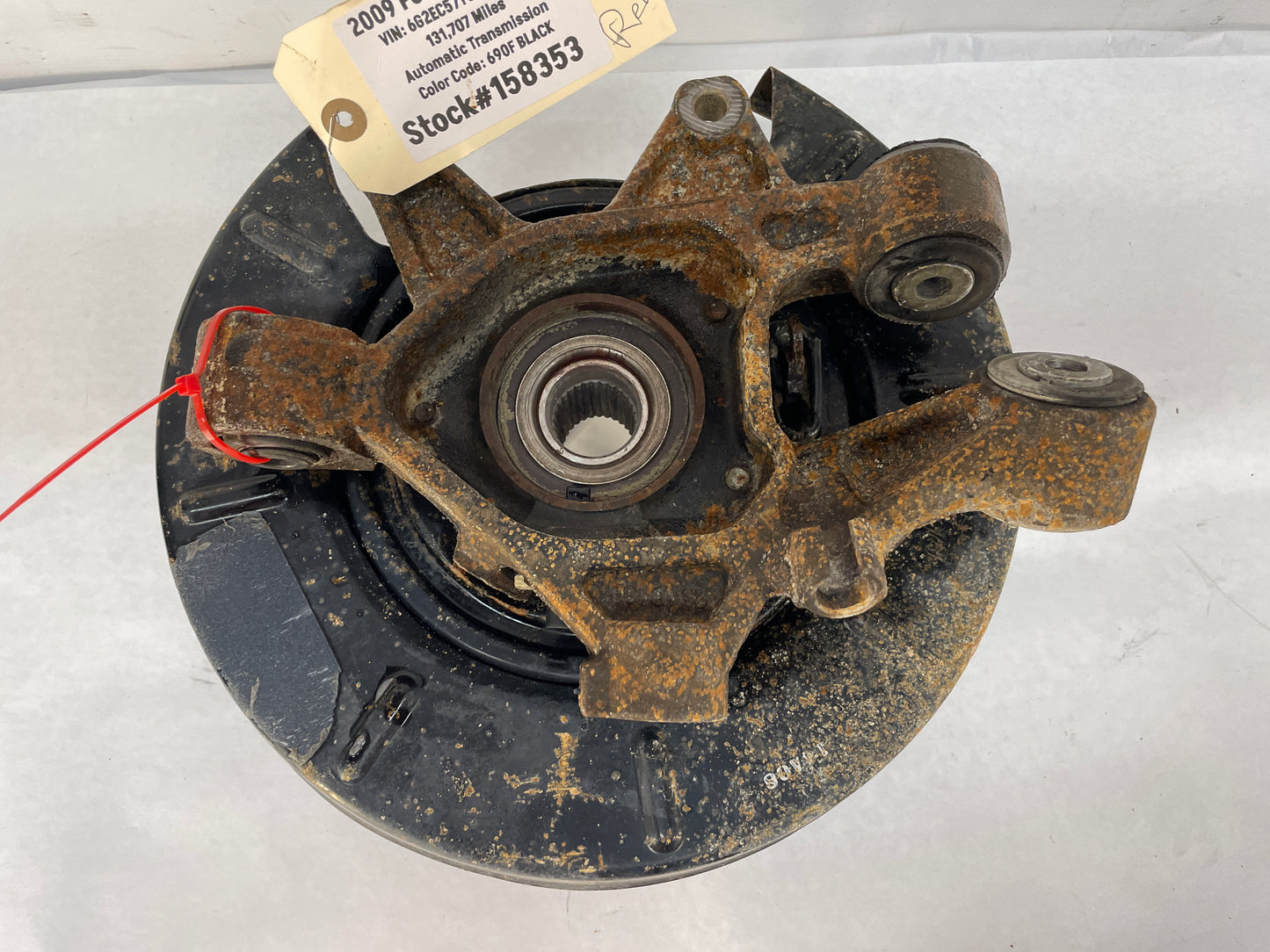 2009 Pontiac G8 GT RH Passenger Rear Suspension Spindle Hub Knuckle Wheel Bearing OEM