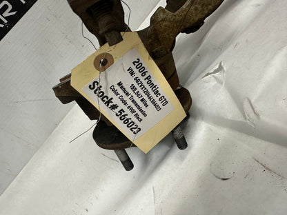 2006 Pontiac GTO LH Driver Front Spindle Knuckle Hub Control Arm Radius Rod OEM - Day's Parts Yard