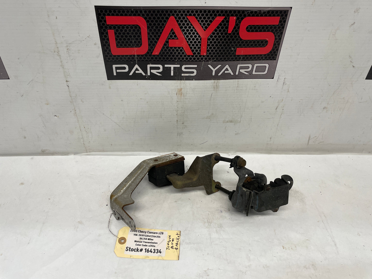 2000 Chevy Camaro Z28 Manual Transmission Torque Arm Bracket OEM - Day's Parts Yard