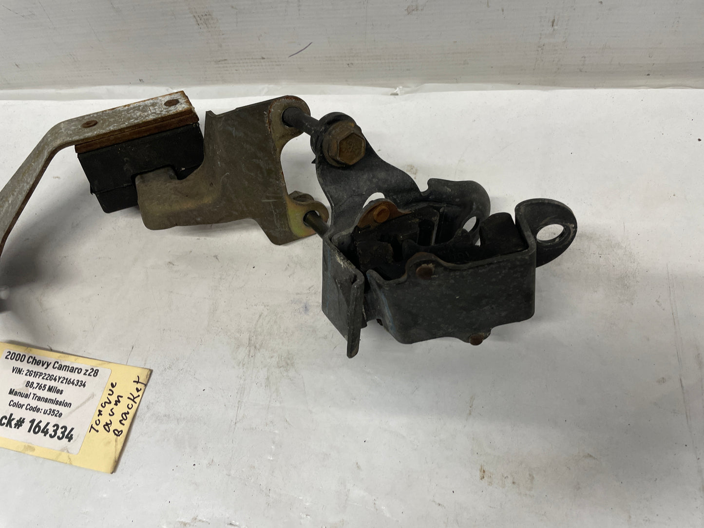 2000 Chevy Camaro Z28 Manual Transmission Torque Arm Bracket OEM - Day's Parts Yard