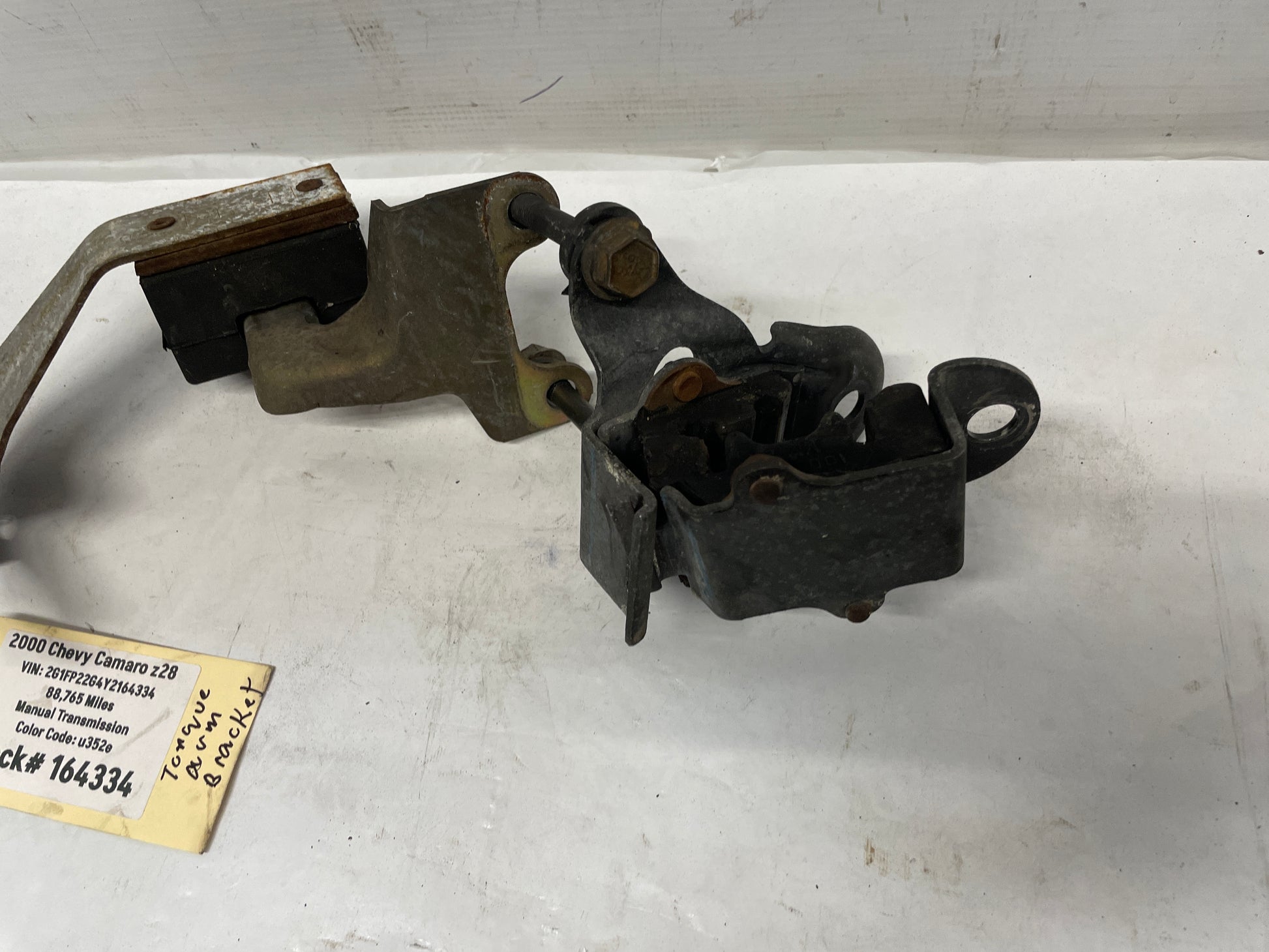 2000 Chevy Camaro Z28 Manual Transmission Torque Arm Bracket OEM - Day's Parts Yard