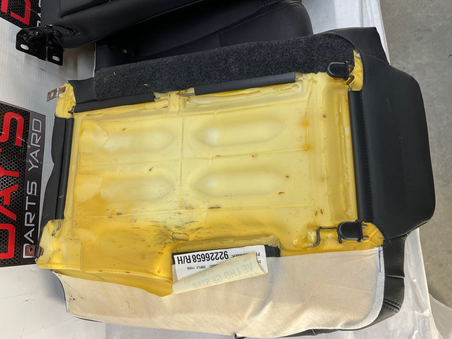 2009 Pontiac G8 GT Seats Front & Rear Black Leather OEM