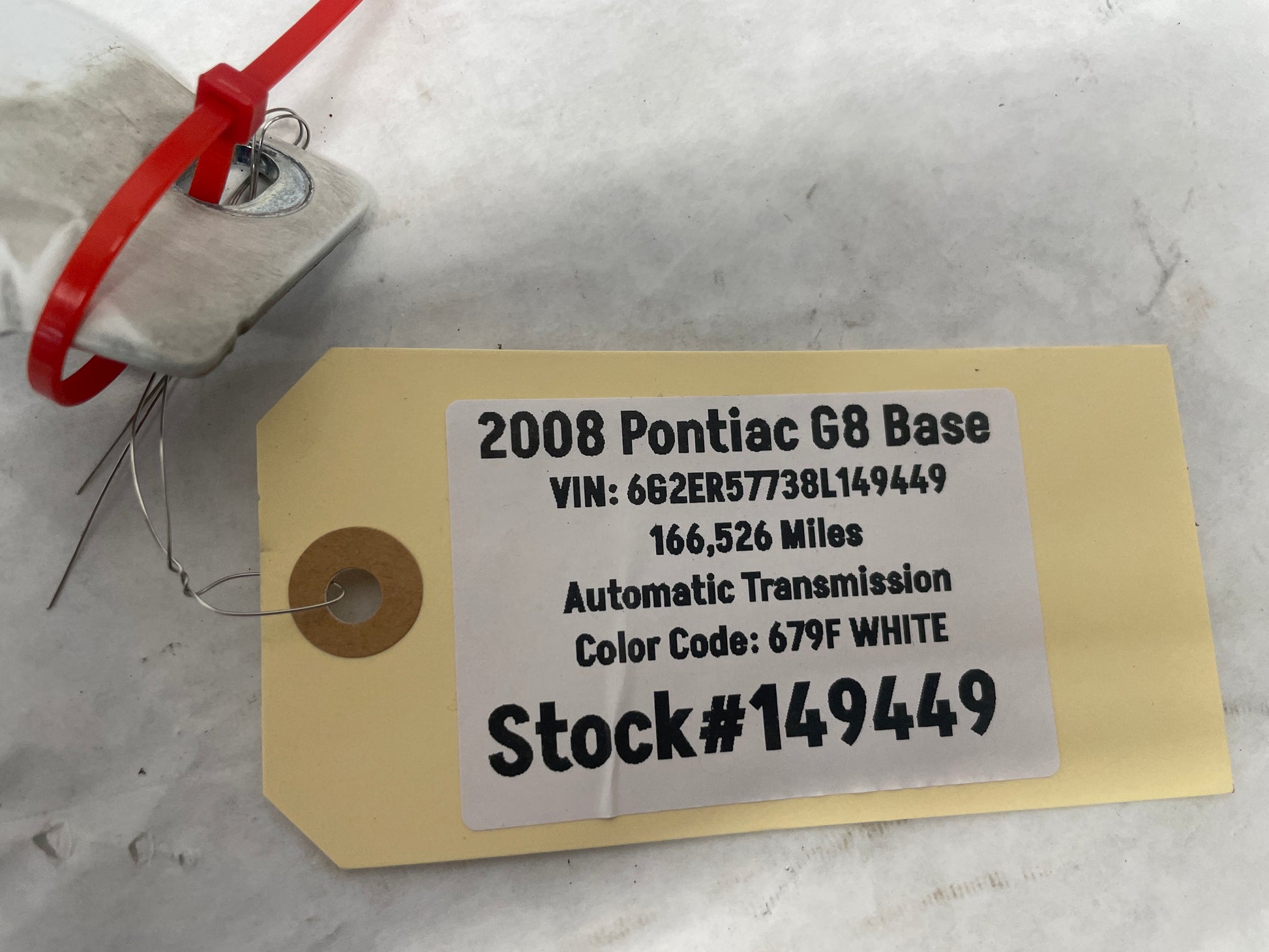 2008 Pontiac G8 Base RH & LH Hood Hinges w/ Mounting Bracket OEM - Day's Parts Yard