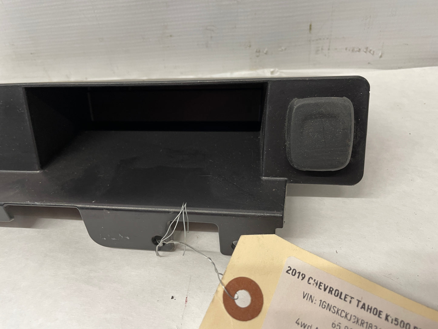 2019 Chevy Tahoe K1500 Premier Center Console Storage w/ Cigarette Lighter OEM - Day's Parts Yard