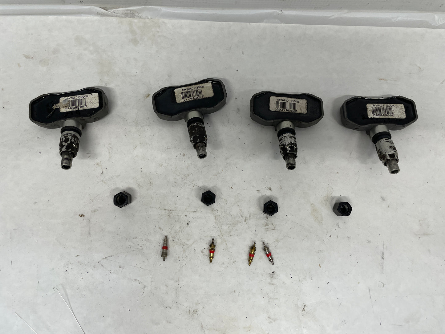 2015 Chevy Camaro SS 1LE 4 Tire Pressure Sensors OEM