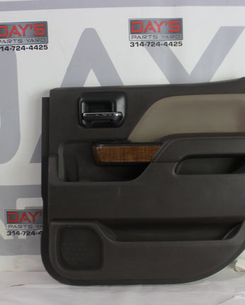 2018 GMC Sierra K1500 SLT Rear RH Passenger Door Panel OEM