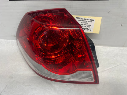 2008 Pontiac G8 Base LH Driver Tail Light - Day's Parts Yard