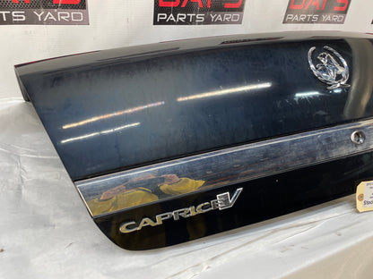 2013 Chevy Caprice PPV Trunk Deck Lid Black OEM