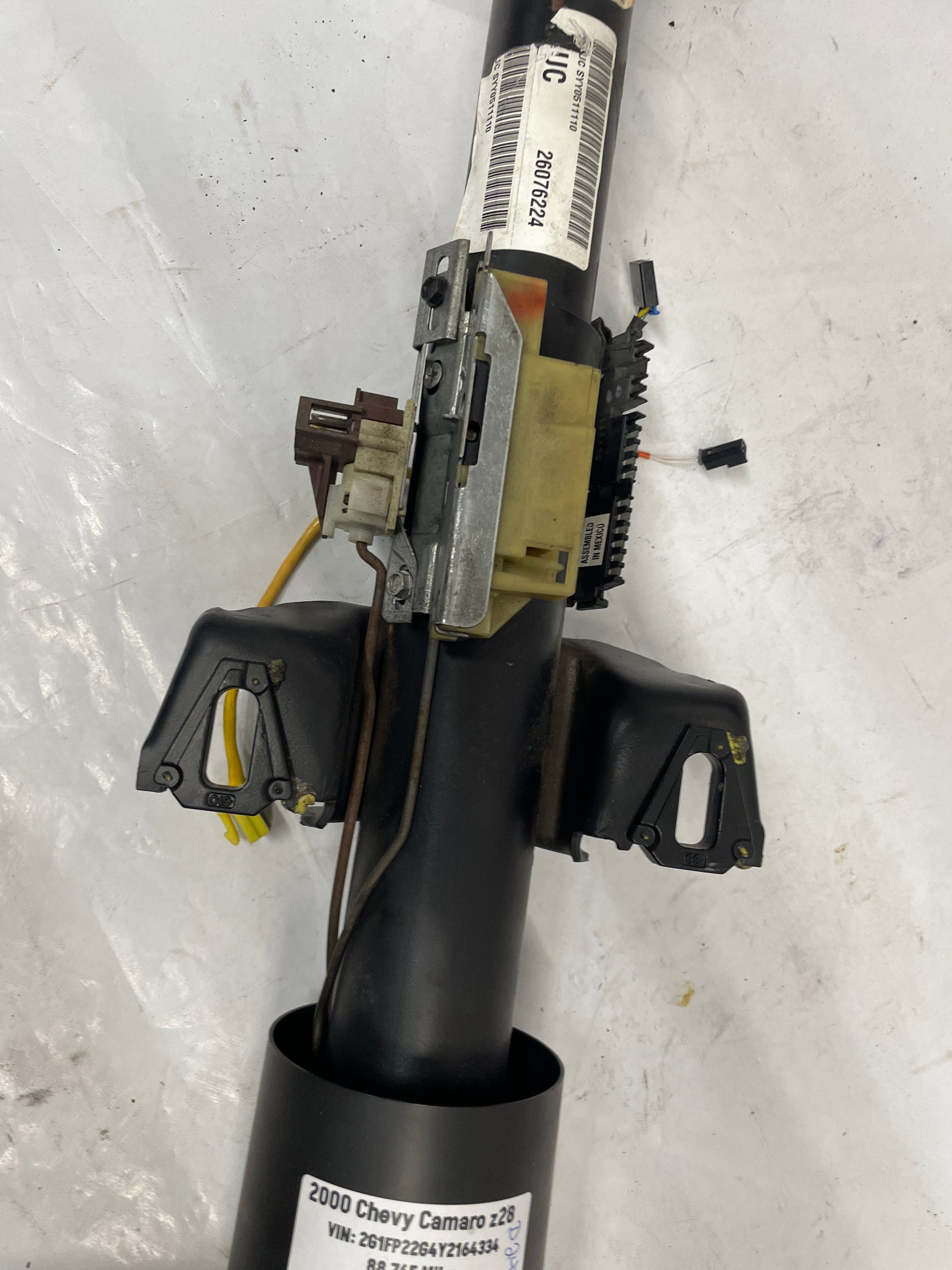 2000 Chevy Camaro Z28 Steering Column w/ Key OEM - Day's Parts Yard
