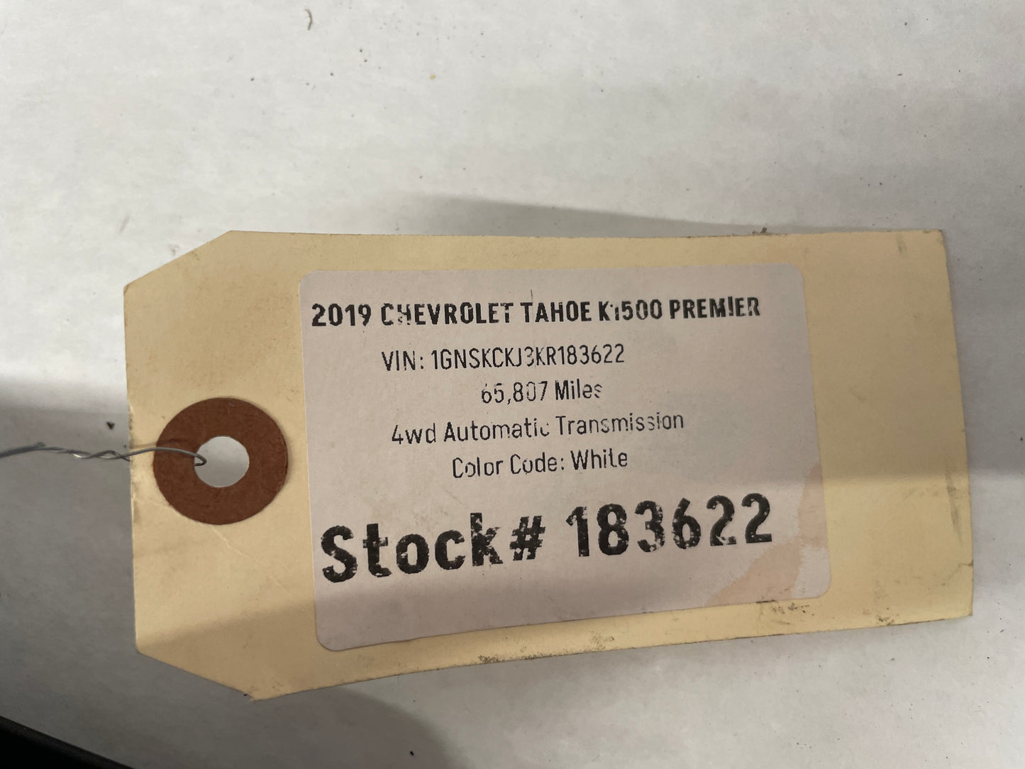 2019 Chevy Tahoe K1500 Premier Center Console Storage w/ Cigarette Lighter OEM - Day's Parts Yard