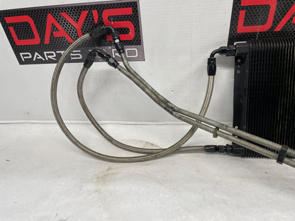 2017 Chevy SS Sedan OEM Transmission Cooler Lines w/ Aftermarket Cooler