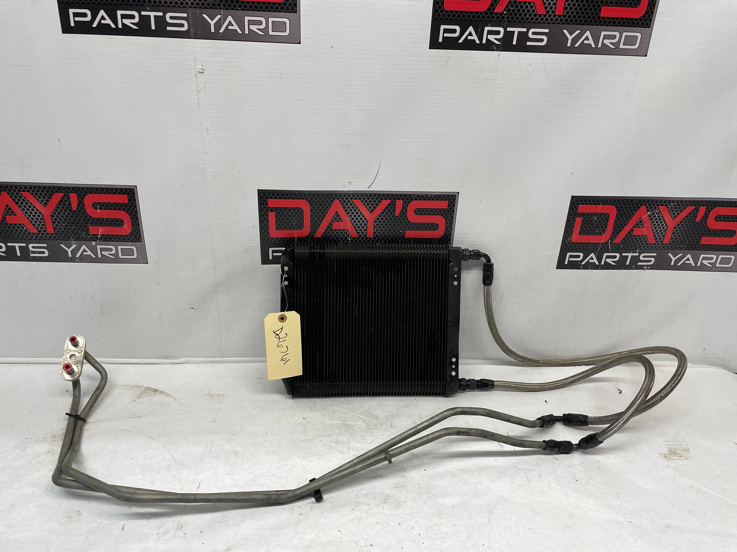 2017 Chevy SS Sedan OEM Transmission Cooler Lines w/ Aftermarket Cooler