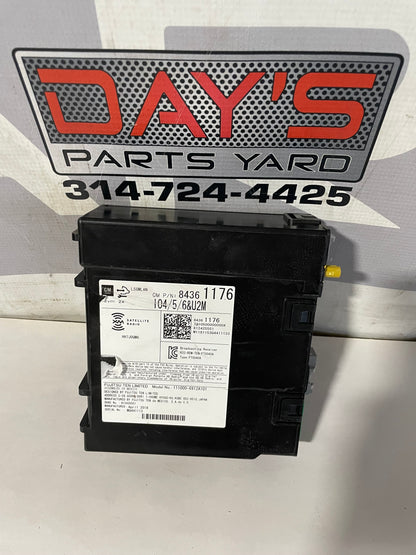 2018 Chevy Suburban LT Satellite Radio Receiver Module OEM
