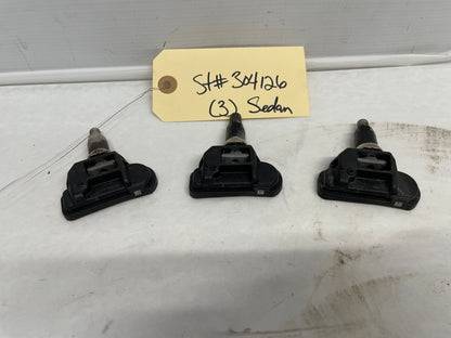 2017 Chevy SS Sedan Tire Pressure Sensor Aftermarket 3pc Schraders