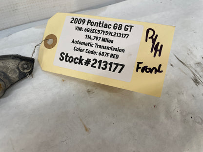 2009 Pontiac G8 GT RH Passenger Front Bumper Bar Bracket OEM