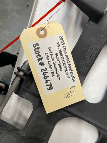 2005 Chevy Avalanche RH Passenger Headlight Headlamp Bracket OEM - Day's Parts Yard