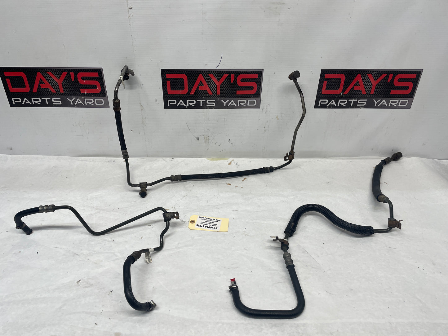 2008 Pontiac G8 Base Power Steering Lines OEM - Day's Parts Yard