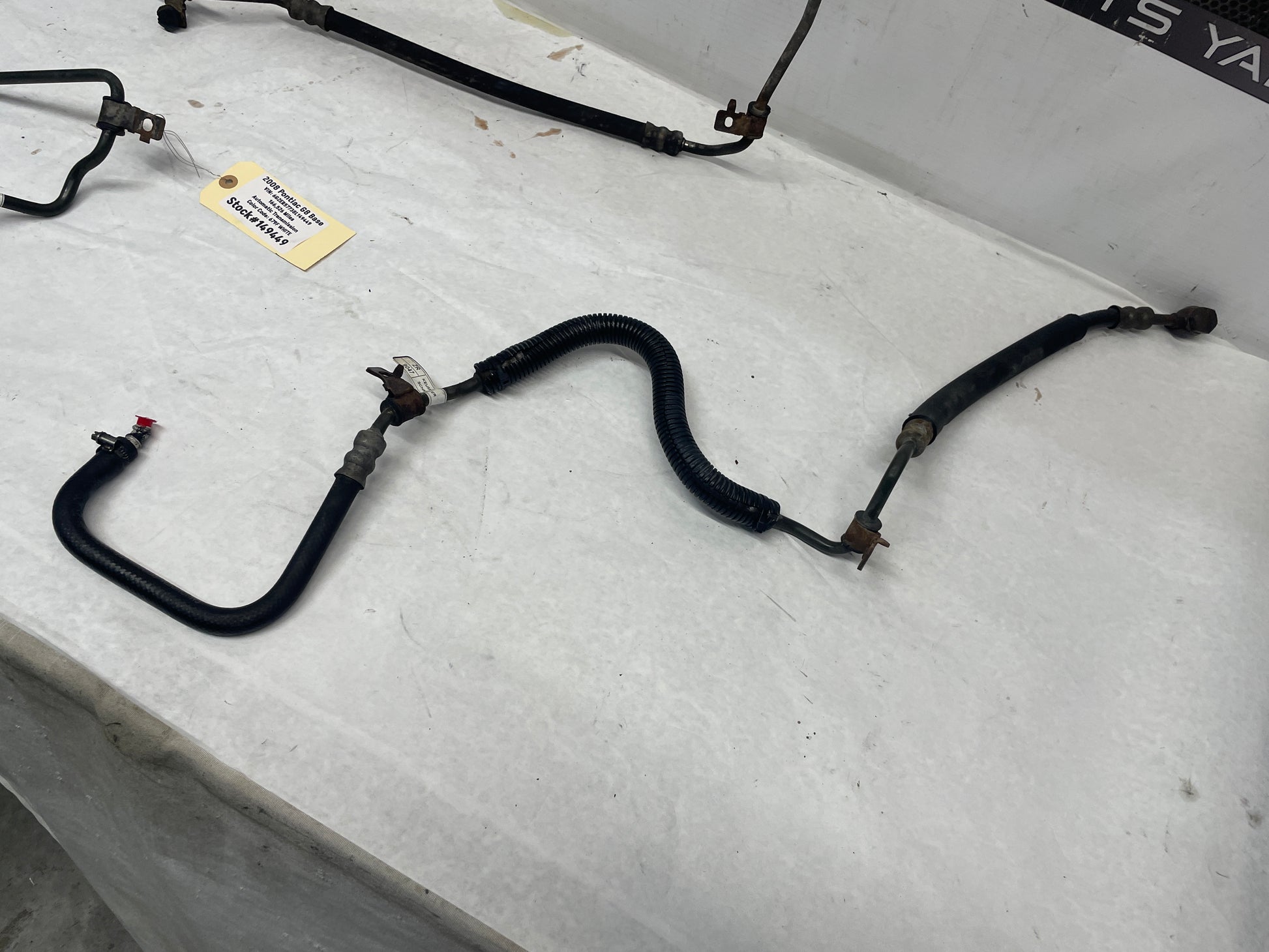 2008 Pontiac G8 Base Power Steering Lines OEM - Day's Parts Yard