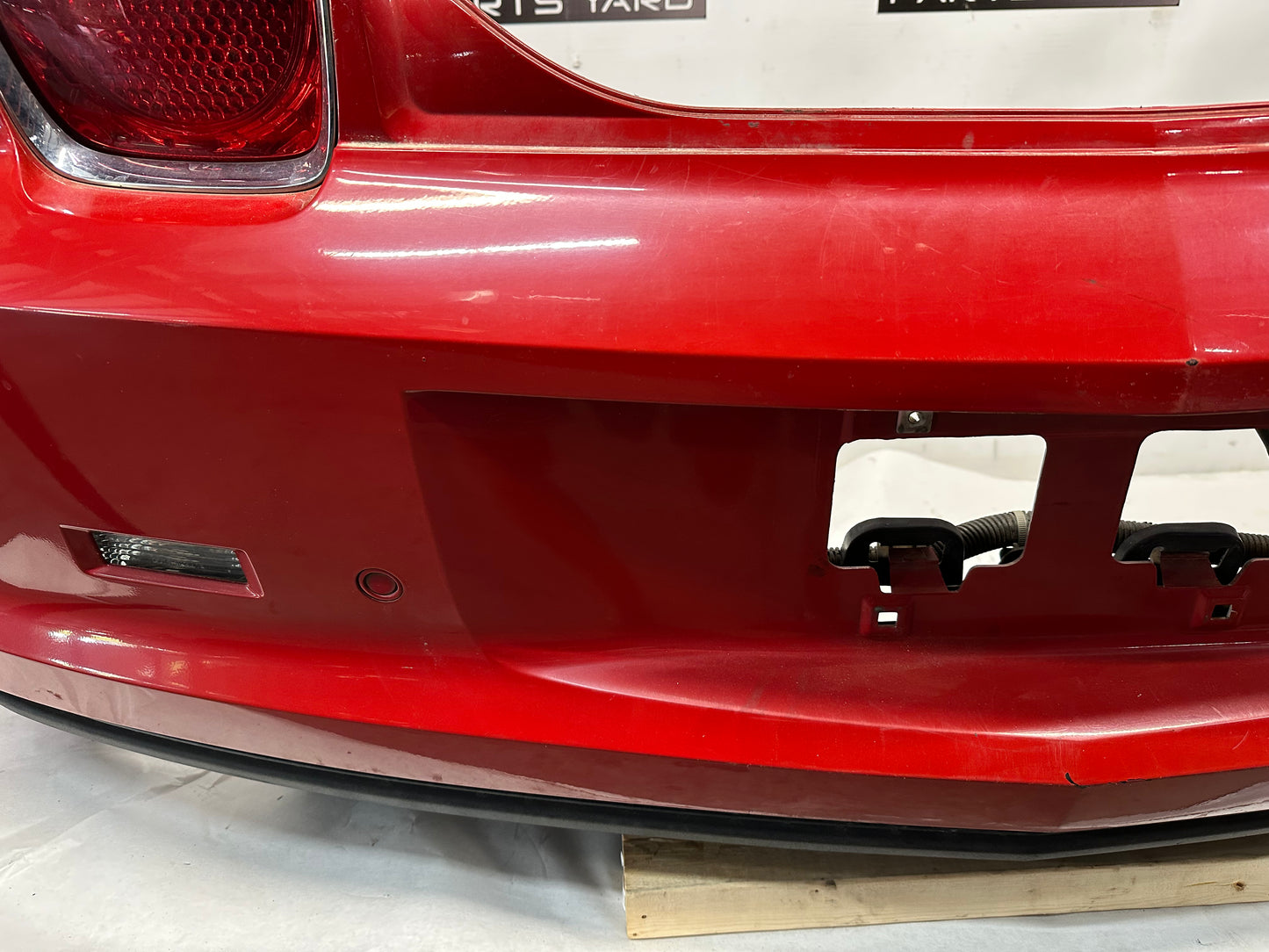 2010 Chevy Camaro SS Complete Rear Bumper Cover Red OEM - Day's Parts Yard