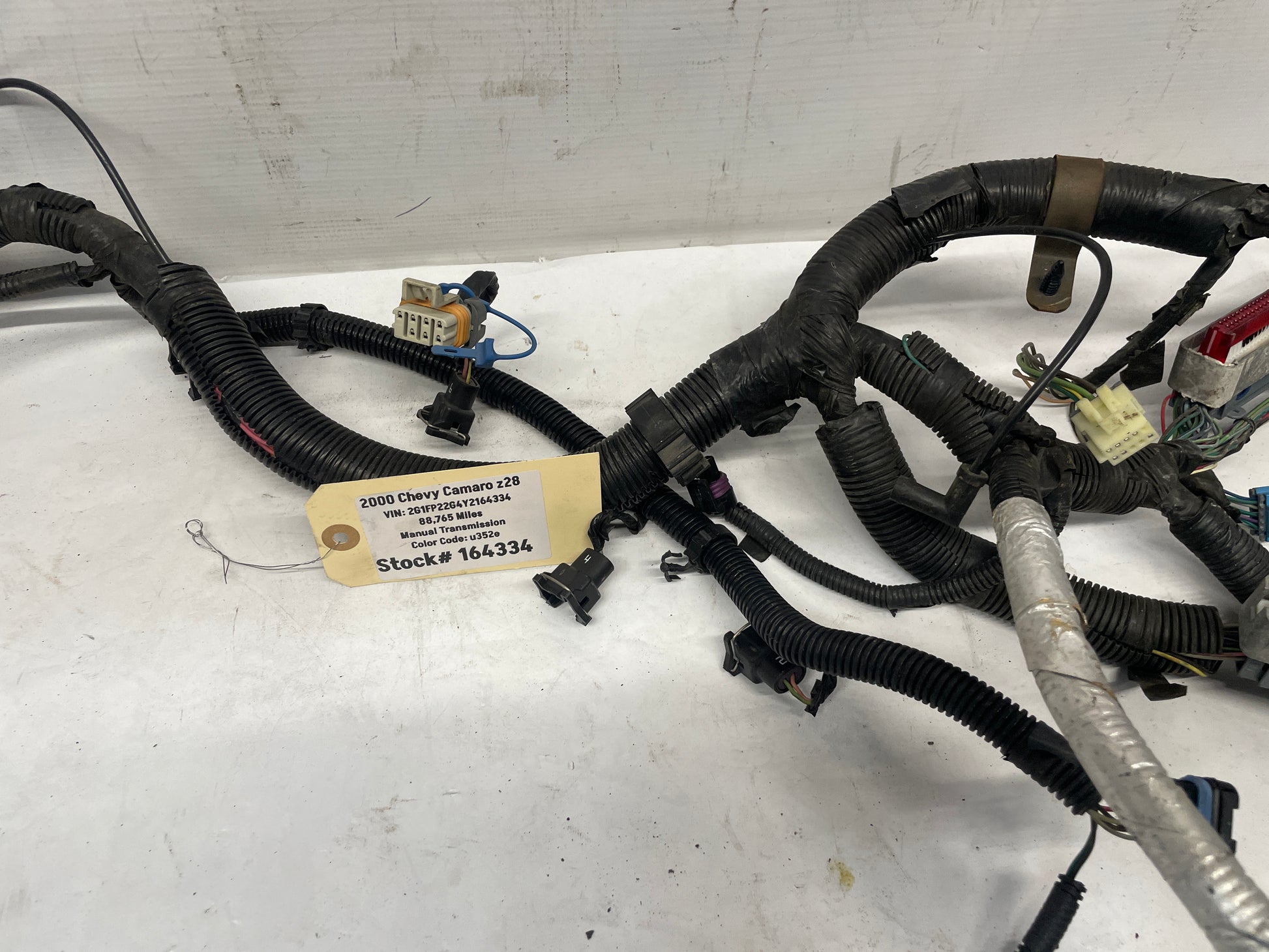 2000 Chevy Camaro Z28 Engine Motor Manual Transmission Wire Wiring Harness OEM - Day's Parts Yard