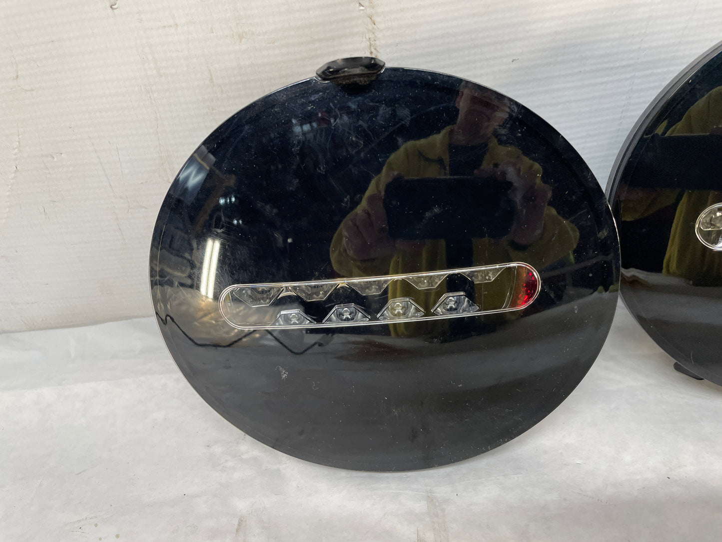 2011 Chevy C6 Corvette Grand Sport Smoked Tinted Tail Light Taillight Brake Lamp Set